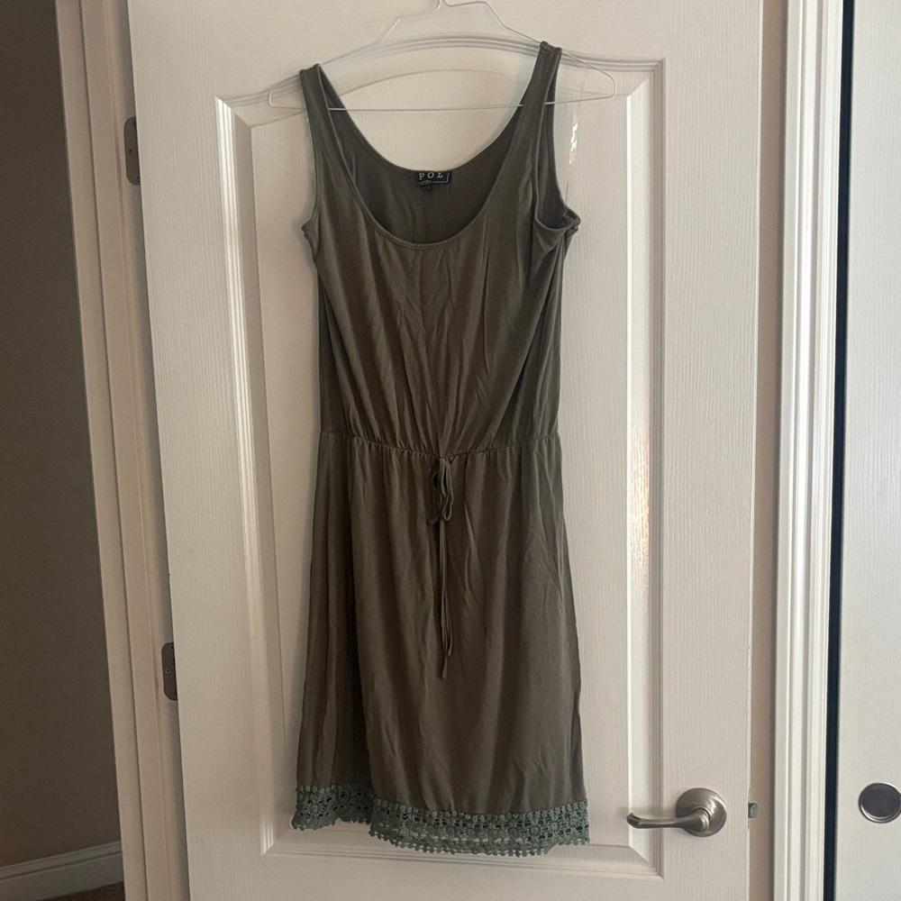 POL Olive Green Top